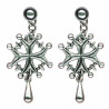 Op Pendants Huguenote Cross Bis