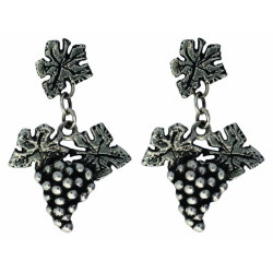 Op Pendants 1 Grappe 2 Feuilles 2,5 Cm