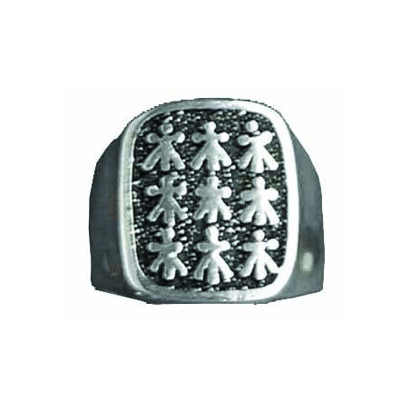 Grosse Chevalière 9 Hermines