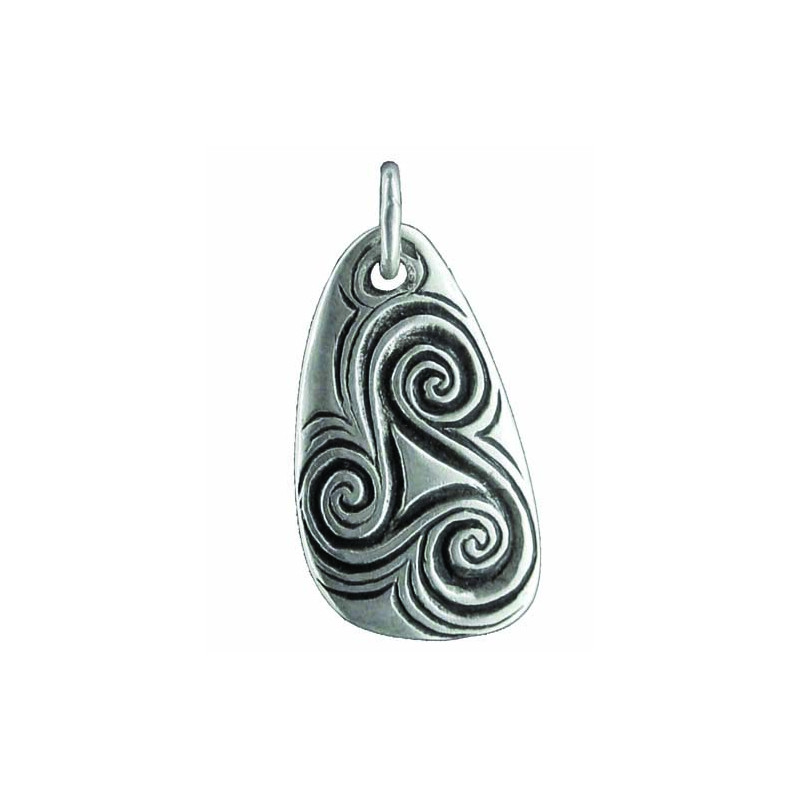 Pendentif Silex Triskel