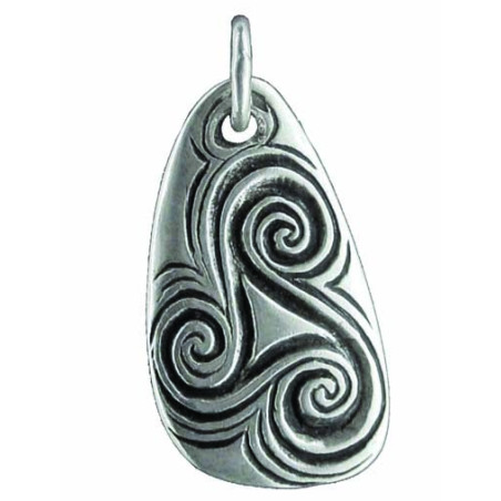 Pendentif Silex Triskel
