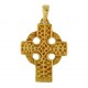 Toulhoat Celtic cross pendant 5.2g 2cm