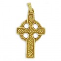 Toulhoat Celtic cross pendant 6.6g 3cm