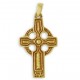 Toulhoat Celtic cross pendant 6.6g 3cm