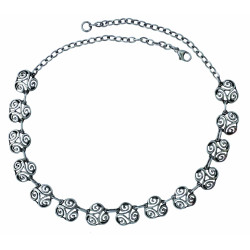 Triskelion Necklace with 14 Elements