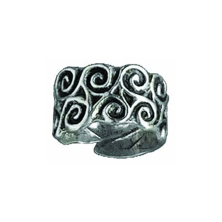 Triskelion Cylinder Ring (Open)