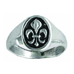 Small Signet Ring Lily