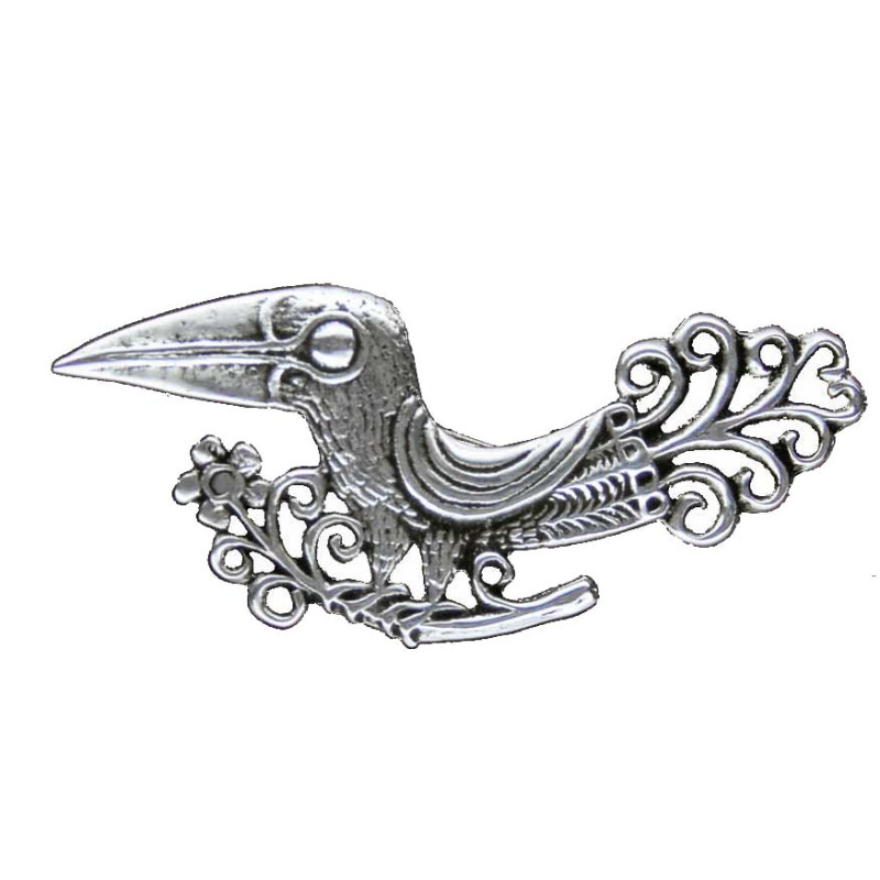 Hawfinch Bird Brooch