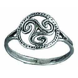 Bague Triskel Cerclé
