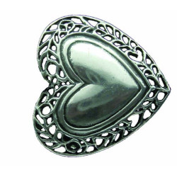 Broche Cœur Guirlande