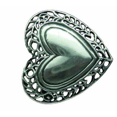 Heart Garland Brooch