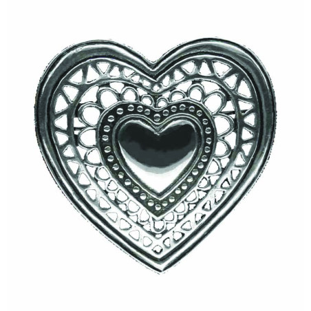 Royal Heart (Mixed Pendant and Brooch)