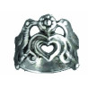 Bague 2 Oiseaux Et Un Cœur