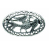 Broche Ovale Oiseau