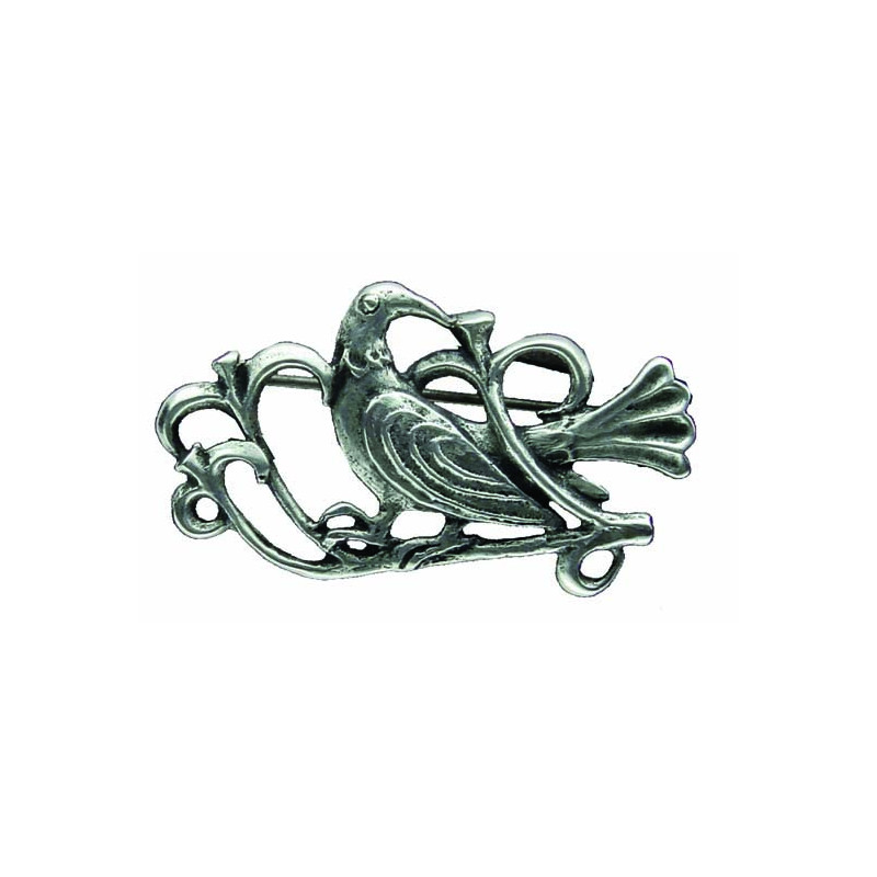 Broche Oiseau Rétro