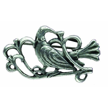 Retro Bird Brooch