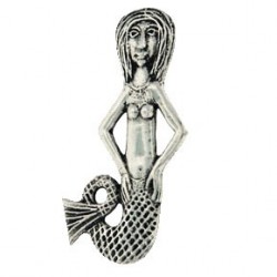 Toulhoat Small mermaid brooch 8.3g