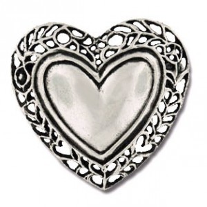 Broche Toulhoat Coeur Guirlande