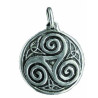 Pendentif Médaille Triskel Moyenne