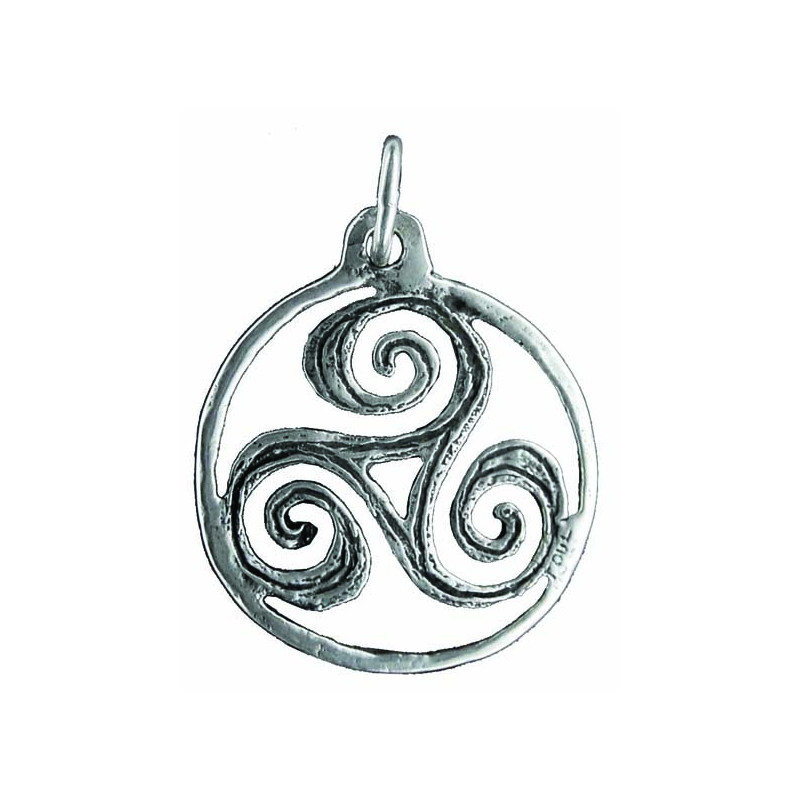 Pendentif Triskel Cerclé Grand