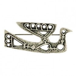 Toulhoat Curlew brooch 10g
