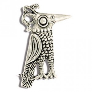 Broche Toulhoat Oiseau Huppé