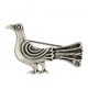 Toulhoat Pigeon brooch 6g