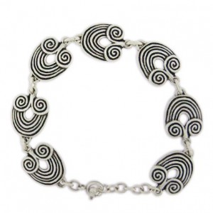 Bijou celtique, bracelet toulhoat modèle corne de bélier