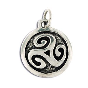 Pendentif Toulhoat Triskel Médaille