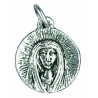 Round Virgin Mary Medal
