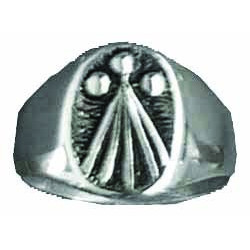 Small Ermine Signet Ring