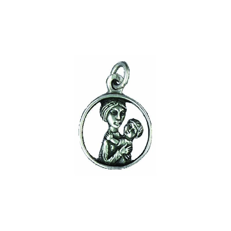 Virgin Mary in a Ring Medal