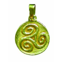 Triskelion Pendant Small Medal