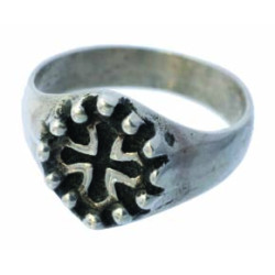 Medium Signet Ring Cross of Occitania
