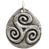 Pendentif Triskel Ovale