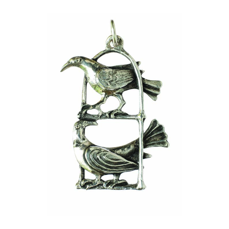 Pendant Two Perched Birds