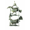 Pendentif Deux Oiseaux Perchés
