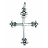 Fine Cross with Lilies