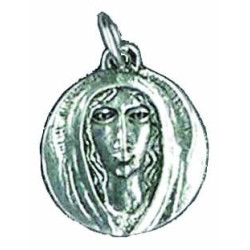 Virgin Mary medal.