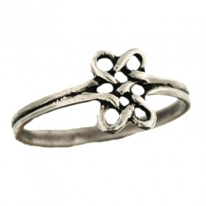 Toulhoat Irish interlace ring 1.5g