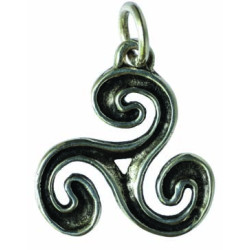 Cut-Out Triskelion Pendant