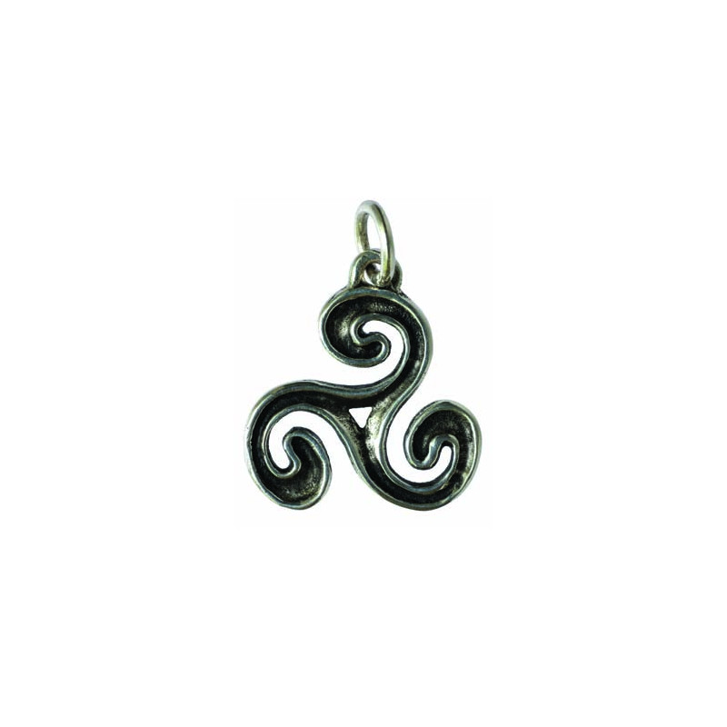 Cut-Out Triskelion Pendant