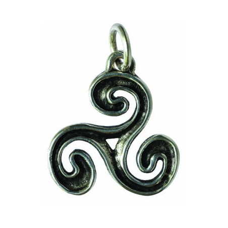 Cut-Out Triskelion Pendant