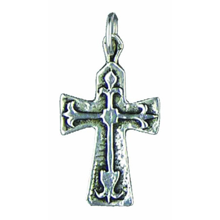 Croix À Motif De Fleur De Lys