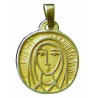 Médaille Vierge Ronde Champlevé