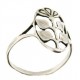 flower-in-medal ring 2.1g