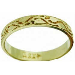 Toulhoat ivy ring 3.5mm 3.2g