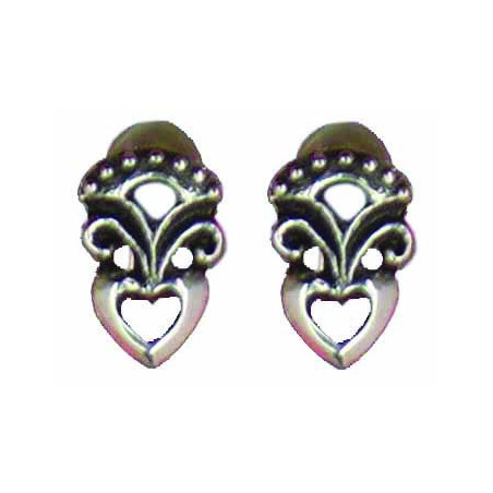 Clips Buttons Fleuron