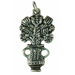 Pendentif Bouquet Dans Un Vase