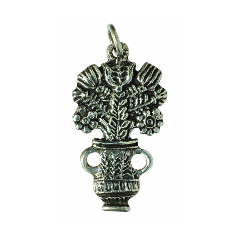 Pendentif Bouquet Dans Un Vase